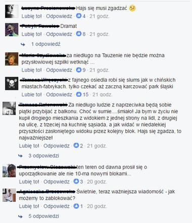 Mieszkańcy nie kryją swojego niezadowolenia