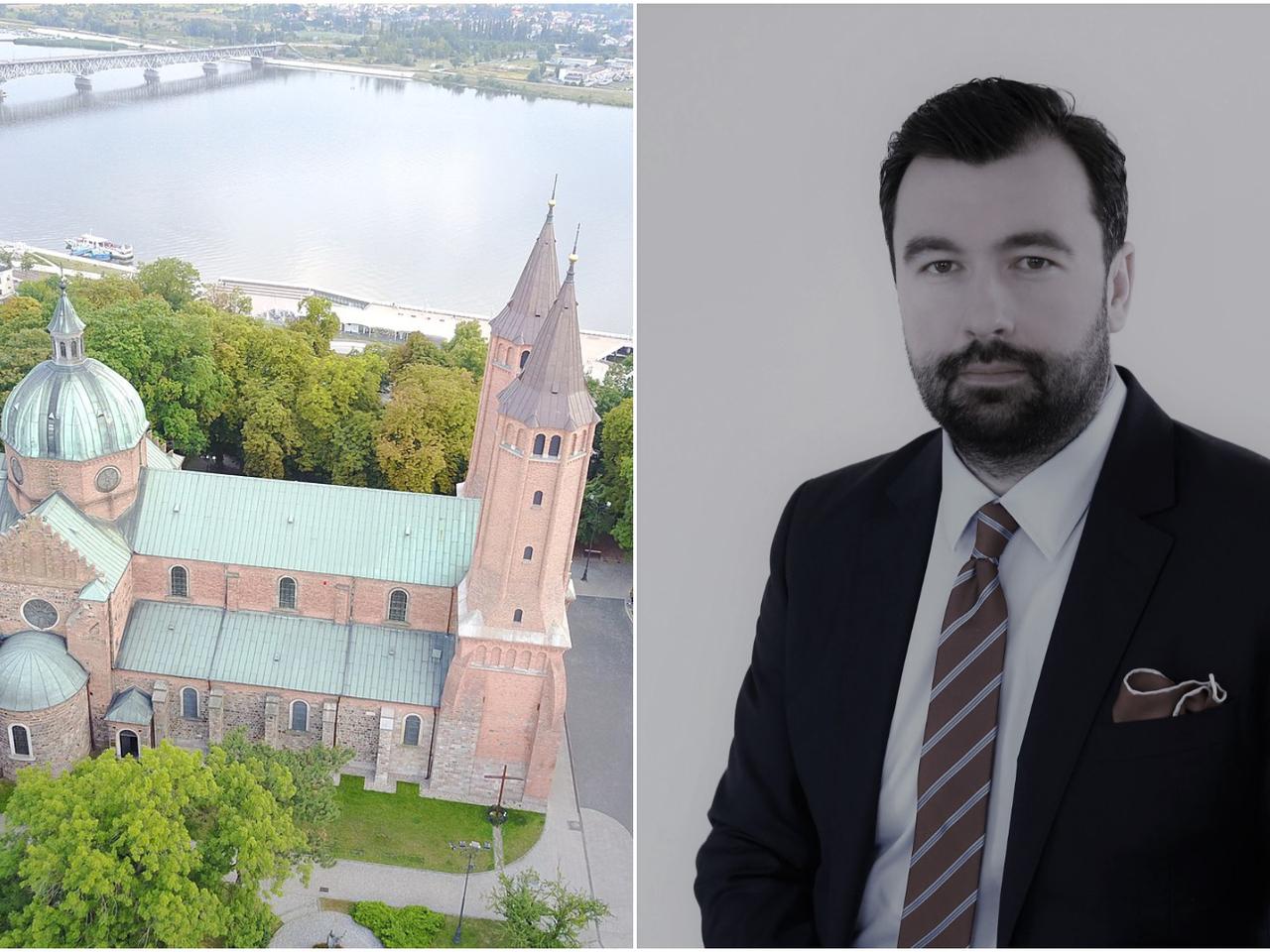 Pogrzeb starosty płockiego. Wdowa po Mariuszu Bieńku: Dziękuję Bogu, że skrzyżował nasze drogi. Łzy płyną do oczu