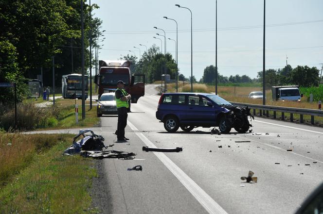 Wola: Tragiczny wypadek z udziałem motocyklisty! Sebastian zginął na miejscu