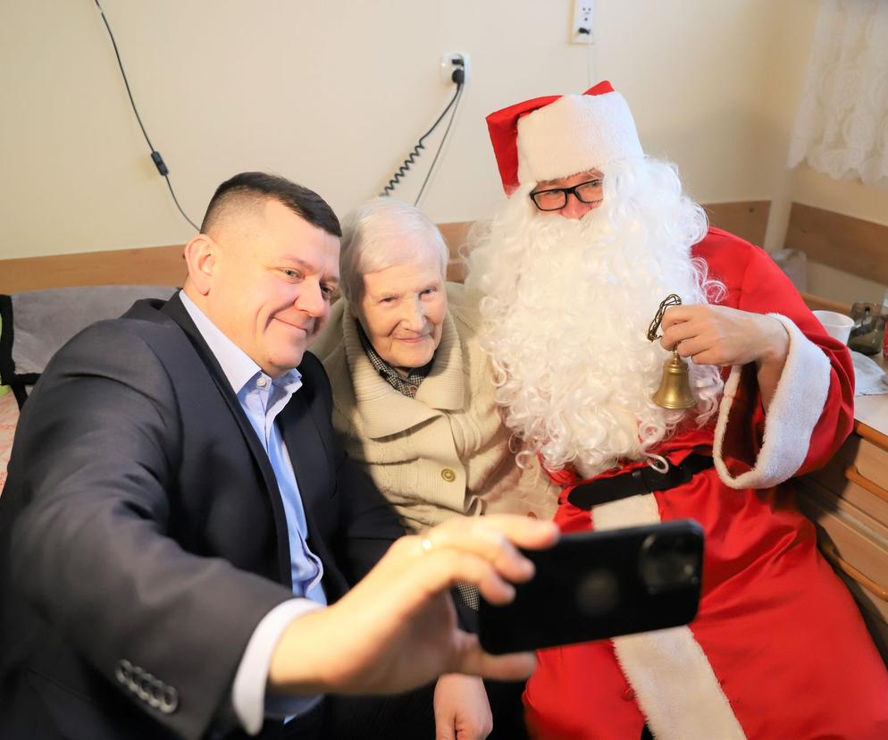 Mikołaj rozdał prezenty mieszkańcom DPS