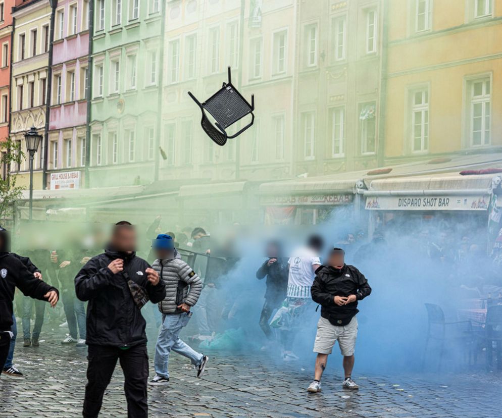Awantura kibiców przed meczem Chelsea - Betis