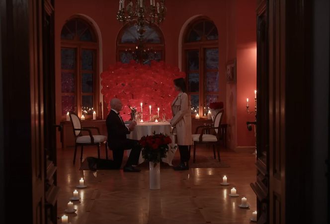 Pierwsza miłość. Ola (Klaudia Sokołowska), Edward (Marek Siudym)