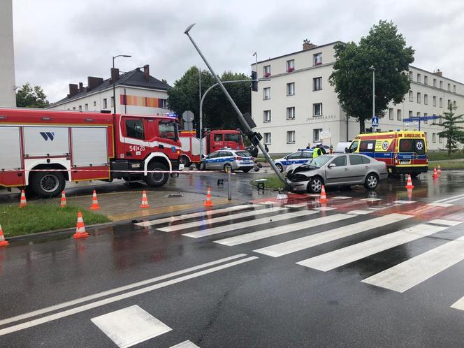 Wypadek w Piekarach Śląskich