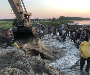 Poszukiwacze bursztynu w Rewie. Jak wyglądają poszukiwania złota Bałtyku? 