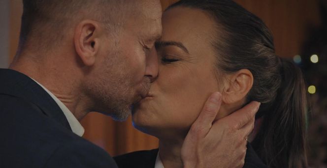 M jak miłość odc. 1872. Magda (Anna Mucha), Andrzej Budzyński (Krystian Wieczorek)