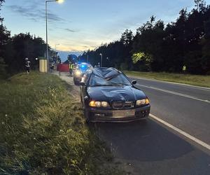 Tragiczny wypadek pod Legionowem. Nie żyje rowerzysta