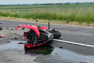 Kobieta i mężczyzna nie żyją. Z maszyn zostały strzępy