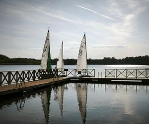 Plaża w Osiecznej przed sezonem letnim 