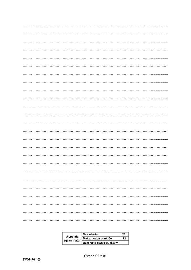 Matura 2025: WOS poziom rozszerzony 13.05.2025. ARKUSZE CKE [Formuła 2015]	