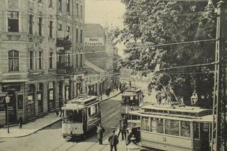 Ulica 11 Listopada w Olsztynie na starych zdjęciach. Nosiła imię słynnego inżyniera