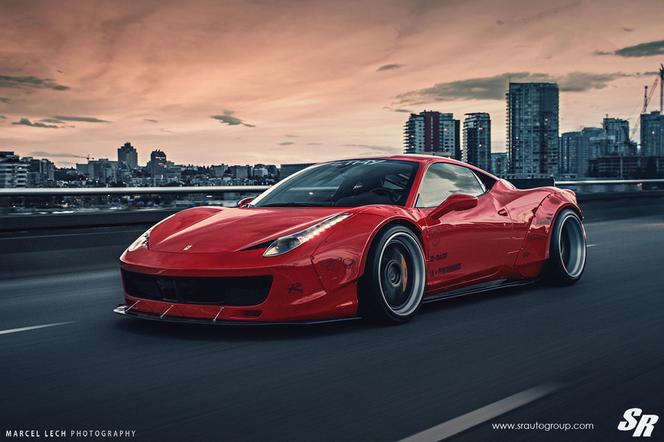 Ferrari 458 Italia po tuningu Liberty Walk Performance