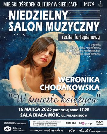 Weronika Chodakowska wystąpi w ramach cyklu Niedzielny Salon Muzyczny