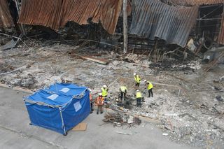 CH Marywilska 44 w Warszawie - oględziny