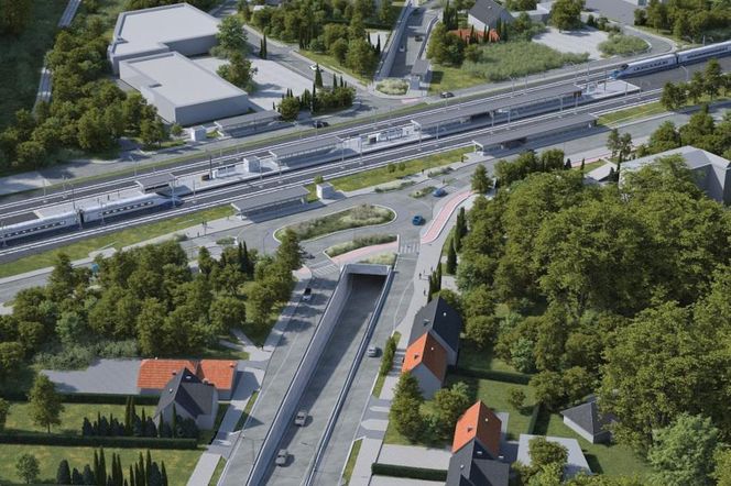 Nowy tunel zamiast szlabanów w Rembertowie