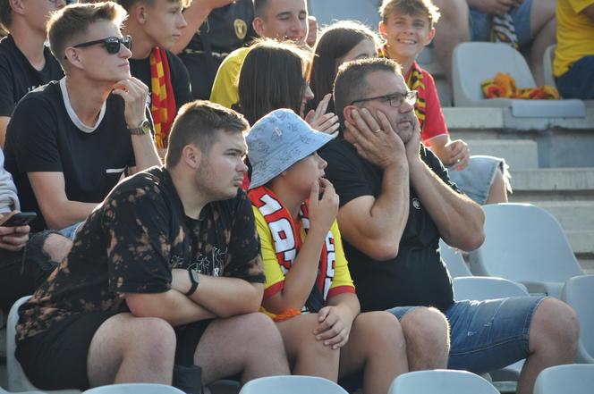 Korona Kielce - Cracovia. Zdjęcia kibiców podczas meczu. 10 sierpnia 2024