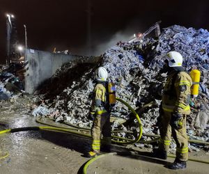 Pożar przy Metalurgicznej w Lublinie