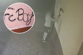 Złotoryja. Pobazgrał farbą w sprayu cztery budynki 