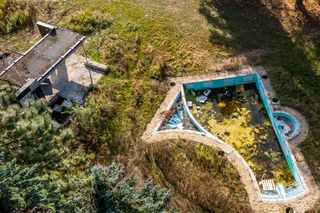 Opuszczona willa przy Ryżowej 72 w Warszawie