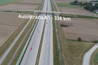Tak doszło do wypadku na A1. Analiza ekspertów nie pozostawia wątpliwości