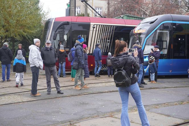 Katarzynki 2024 - wystawa tramwajów przy historycznej zajezdni przy ulicy Madalińskiego