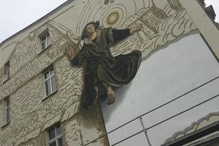 Mural Mikołaja Kopernika w Grudziądzu