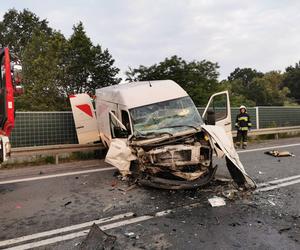 Wypadek obwodnica Dąbrowy Tarnowskiej