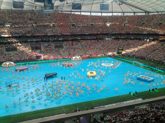 Zdjęcie do relacji otwarcia euro 2012