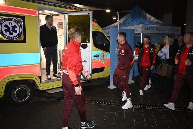 Lewandowski poszedł na badania po konferencji kadry