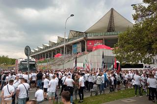 Przemarsz kibiców Legii Warszawa na PGE Narodowy
