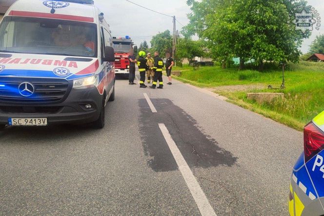 Groźny wypadek w Śląskiem. 13-latka straciła panowanie nad hulajnogą