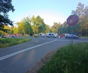 Wypadek na trasie DK1 w Kobiórze. Są ranni