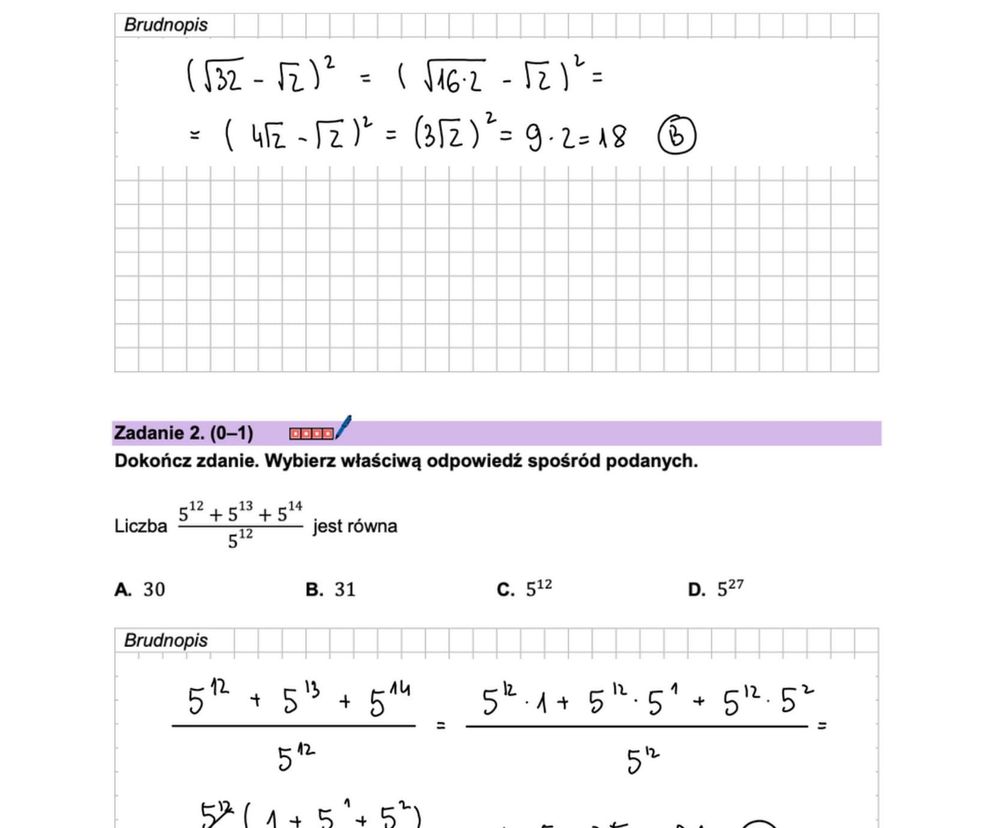 Matura matematyka 2025 - ARKUSZ CKE, ODPOWIEDZI  - FORMUŁA 2023