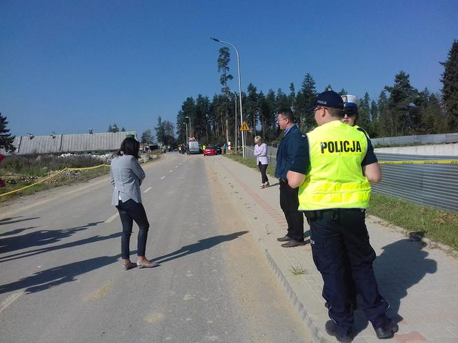 Wypadek w Szaflarach. Trwa eksperyment procesowy [ZDJĘCIA]