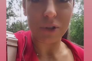 M jak miłość na planie. Anna Mucha (Magda) w lesie spotkała dziki 