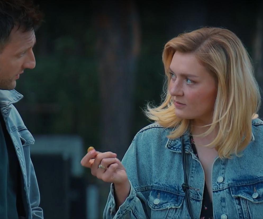 M jak miłość odc. 1684. Ula (Iga Krefft), Bartek (Arkadiusz Smoleński)	