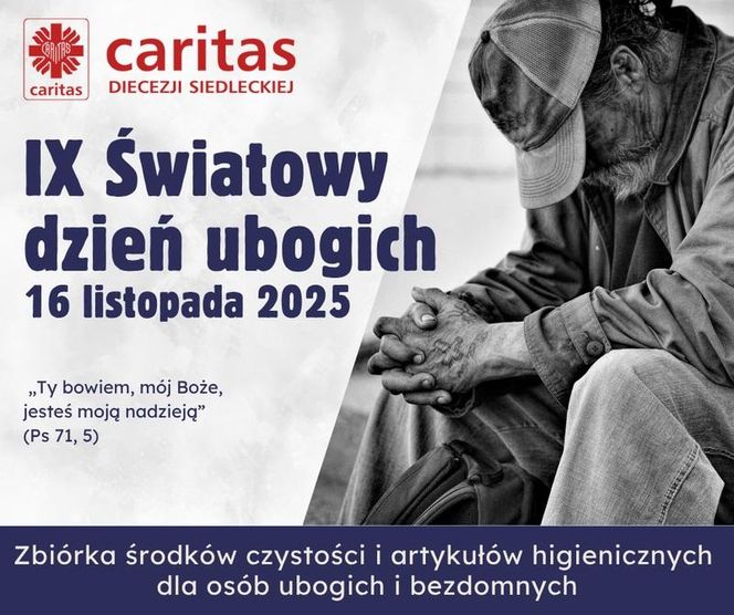 Caritas apeluje o wsparcie zbiórki dla ubogich i bezdomnych