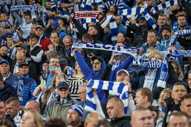 Lech Poznań - Jagiellonia Białystok. Kibice Kolejorza mieli powody do radości