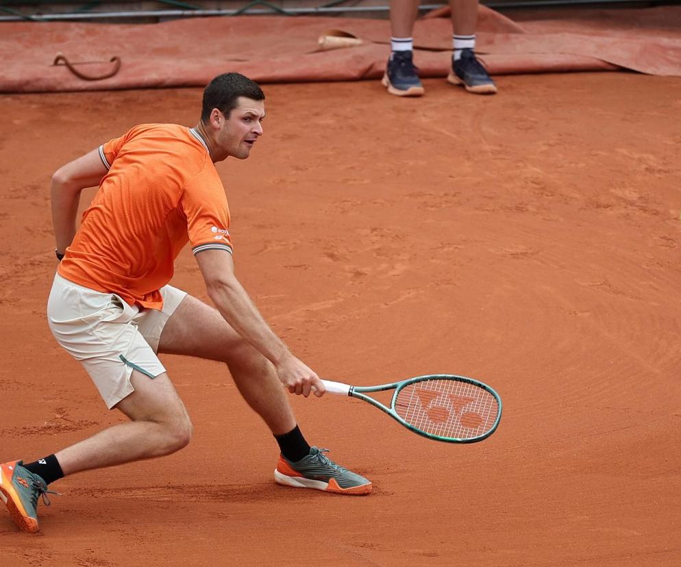 Znakomity występ Huberta Hurkacza. Polak awansował do IV rundy French Open