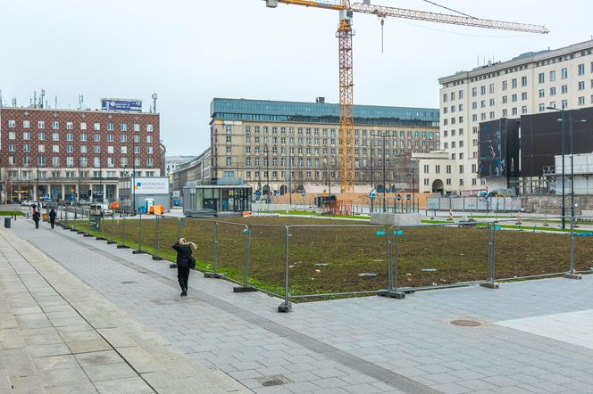 Budowa parkingu podziemnego pod placem Powstańców Warszawy