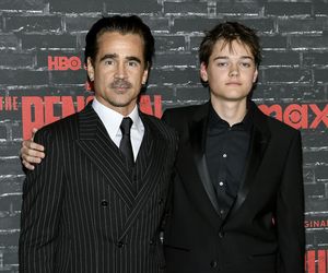 Colin Farrell zabrał syna na ściankę