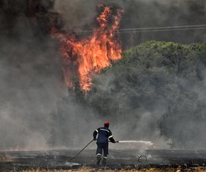 Potężne pożary w Grecji [ZDJĘCIA]