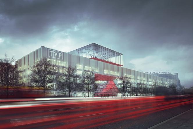 Nowy budynek TVP w Warszawie [projekt wyróżniony]