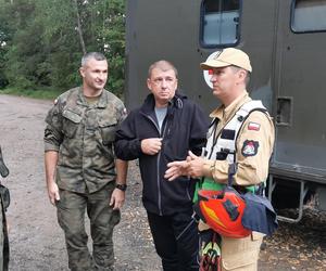 Wypadek w pobliżu Konotopu  - autobus z tirem 