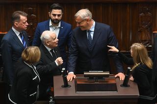 Komentarze po spięciu Kaczyńskiego z Giertychem: Nie możemy akceptować tych słów 