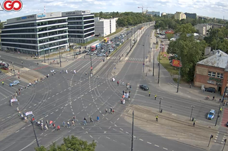 Strajk MOPS Łódź 7.07.