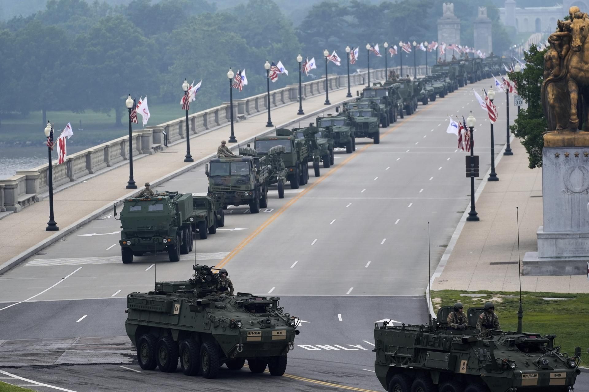 Parada wojskowa w USA