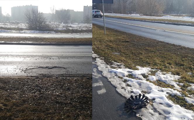 Dziura w drodze
