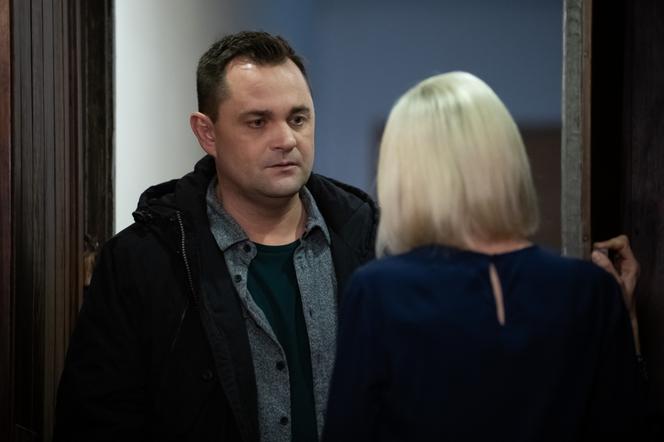 Na Wspólnej odc. 3080. Sławek (Mariusz Słupiński), Tatiana (Olha Bosova)