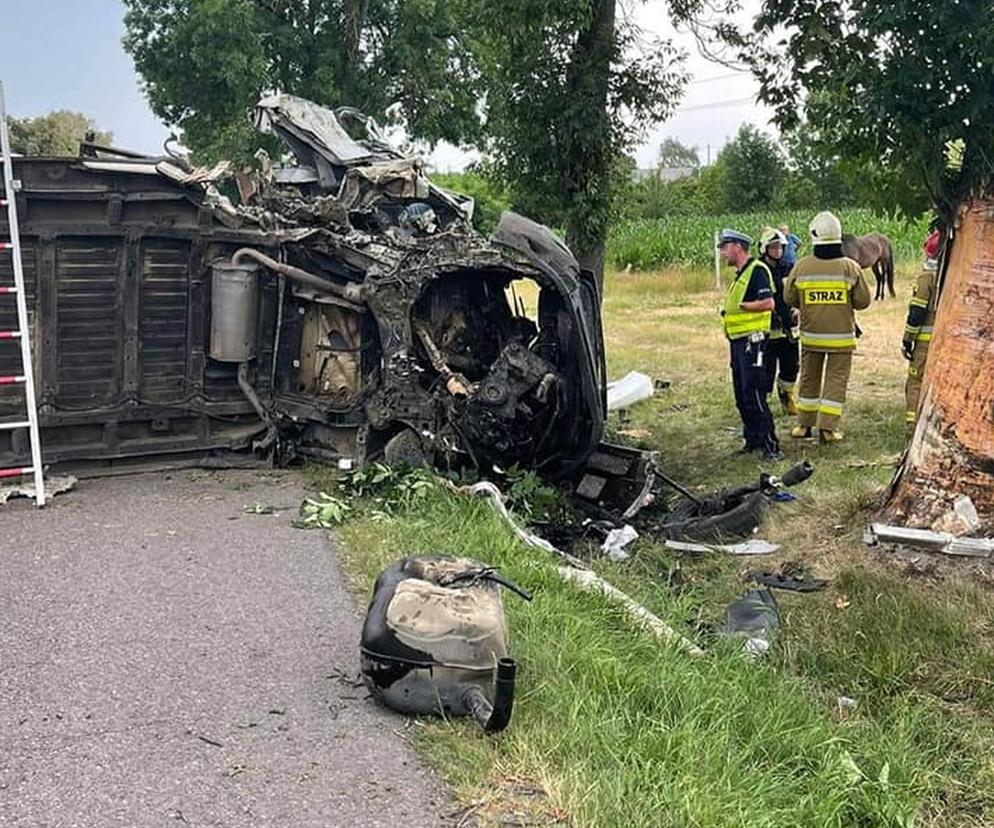 Wólka Orłowska: Wypadek w drodze do rzeźni. Dwie osoby ranne na DK 17