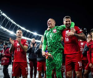 Polska - Litwa: Świętowanie wygranej